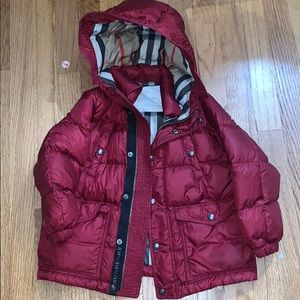 BURBERRY TODDLER COAT AUTHENTIC